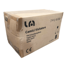 Carton de 100 blouses visiteur jetables