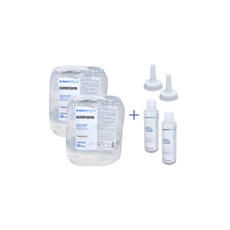 Carton de 2 gels échographique 5L