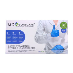Gants d’examen nitrile non...