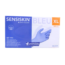 Gants d&#039;examen XL Nitrile...