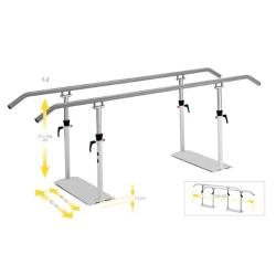 Barres parallèles Easy Click pliables sans socle
