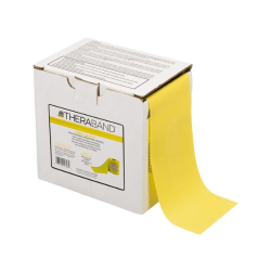Bande élastiques sans latex jaune 22m Faible