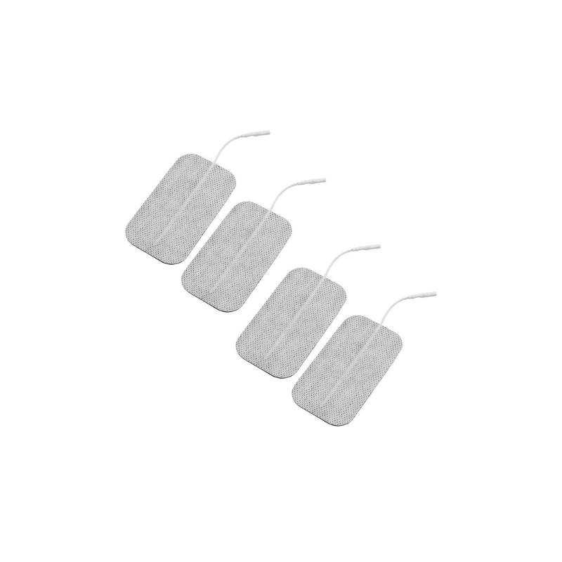 Électrodes autocollantes Winelec – Rectangulaires 89 x 50 mm