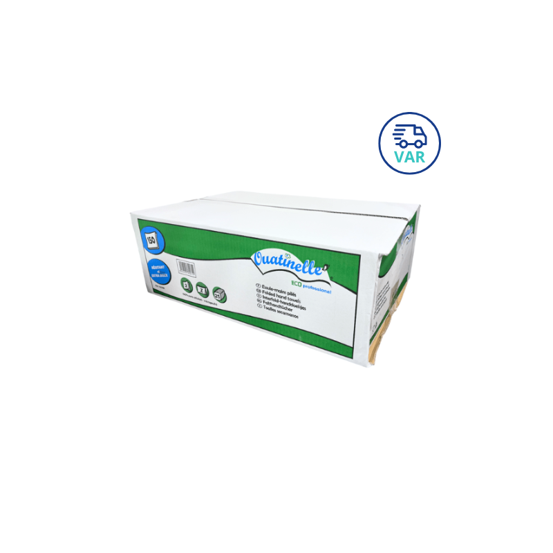 Essuie-mains plié livraison var