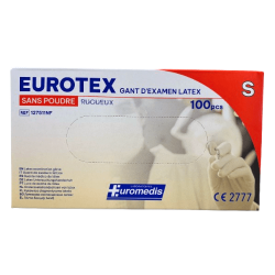 Gants d’examen latex non poudrés – EUROTEX