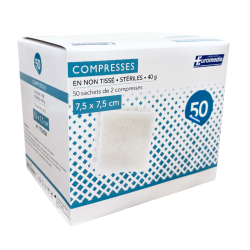 Compresses non tissées...
